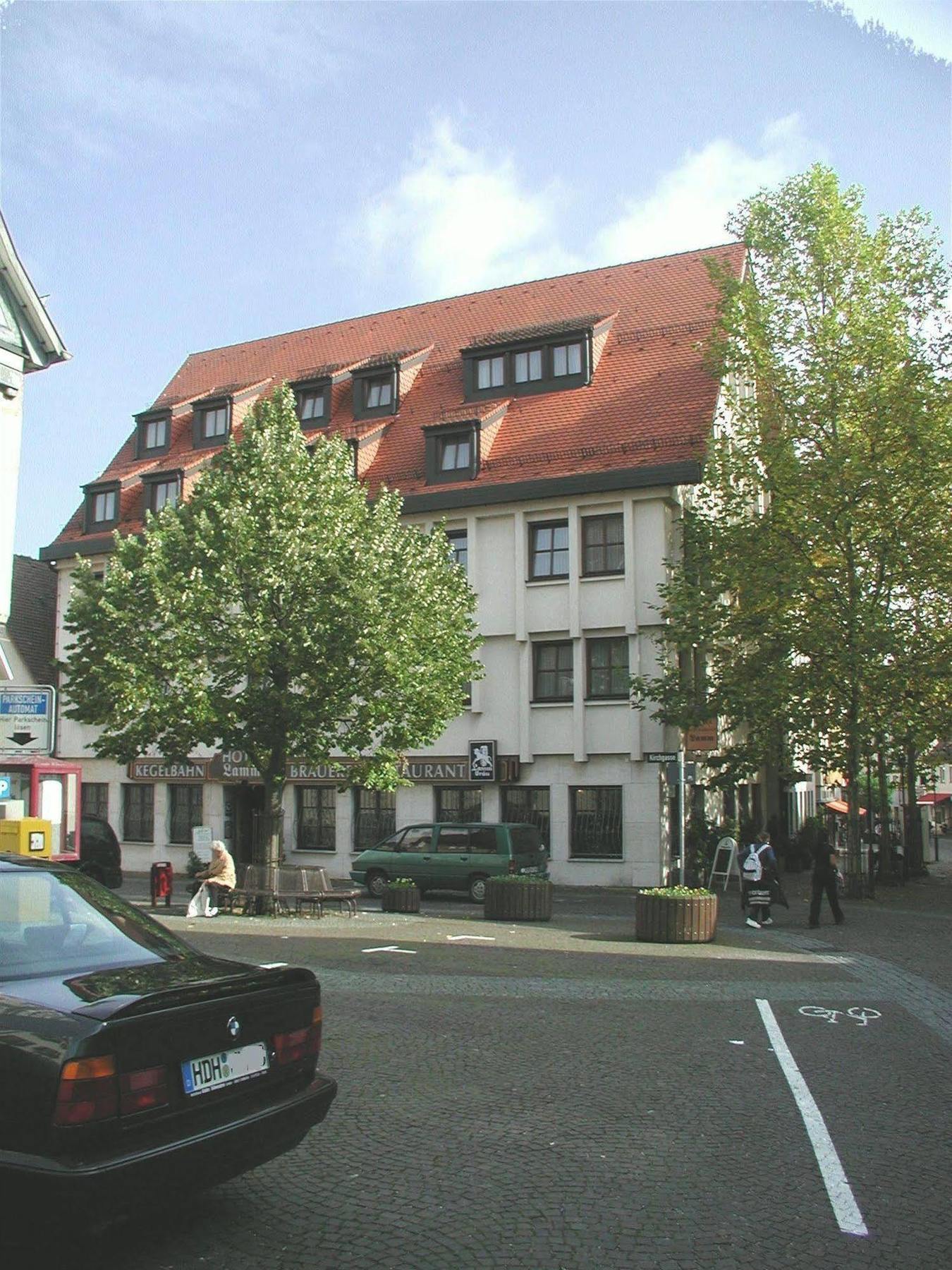 Hotel Und Restaurant Lamm Giengen an der Brenz Dış mekan fotoğraf